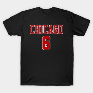 Chicago Basketball no.6 T-Shirt
